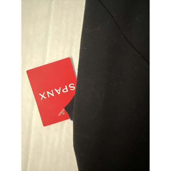 Spanx 20380R The Perfect Sheath Dress Sz Medium Ponte Black Slimming - Picture 4 of 12